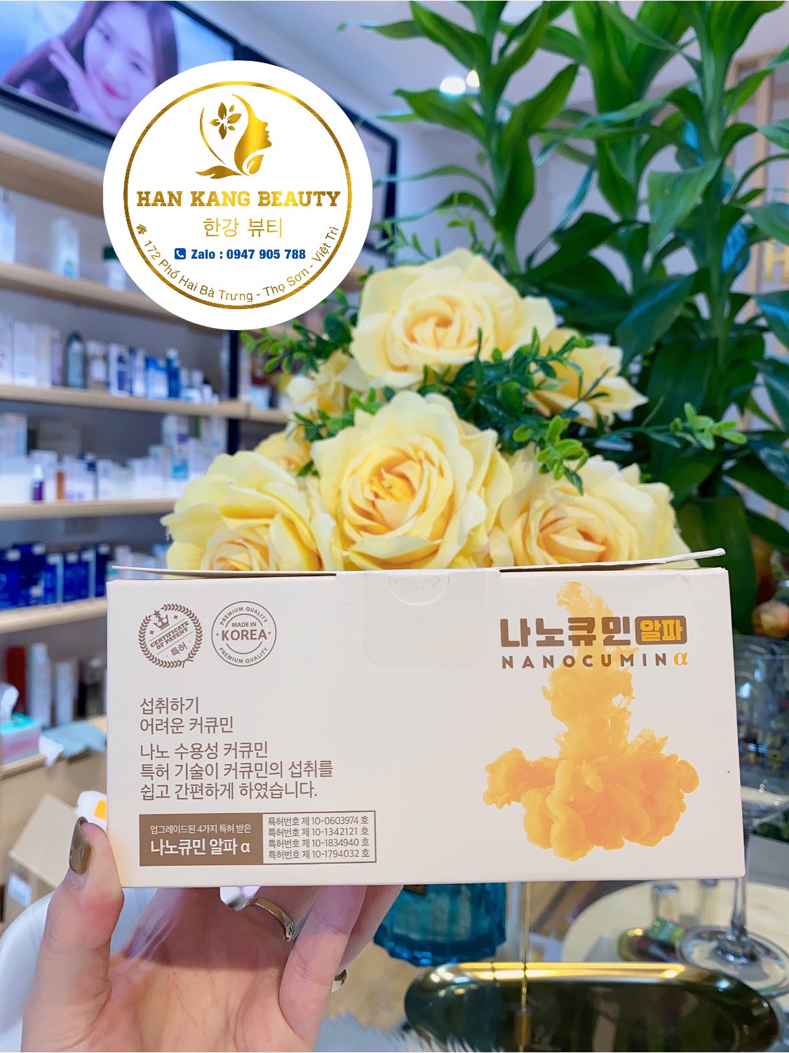 Tinh Nghệ Nano Curcumin nội địa Hàn Gon NanoCumin (mẫu mới)