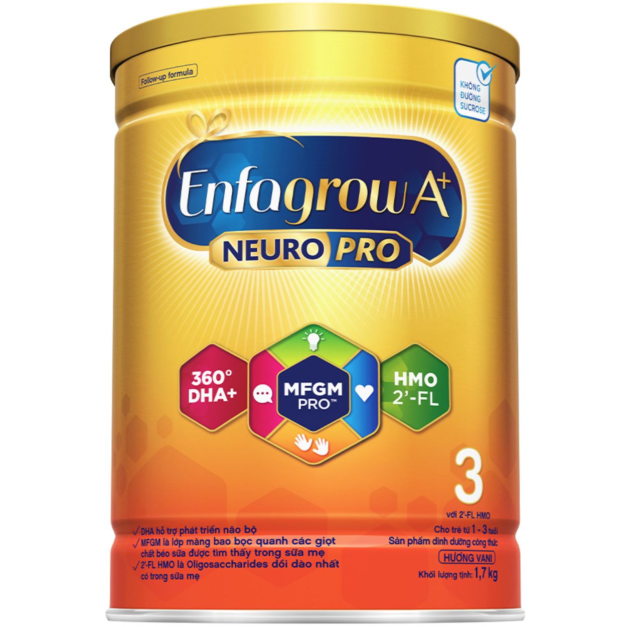 Sữa Bột Enfagrow A+ Neuropro Số 3 Phát Triển Trí Não Tăng Đề Kháng Cải Thiện Tiêu Hóa Cho Bé - Bibo Mart