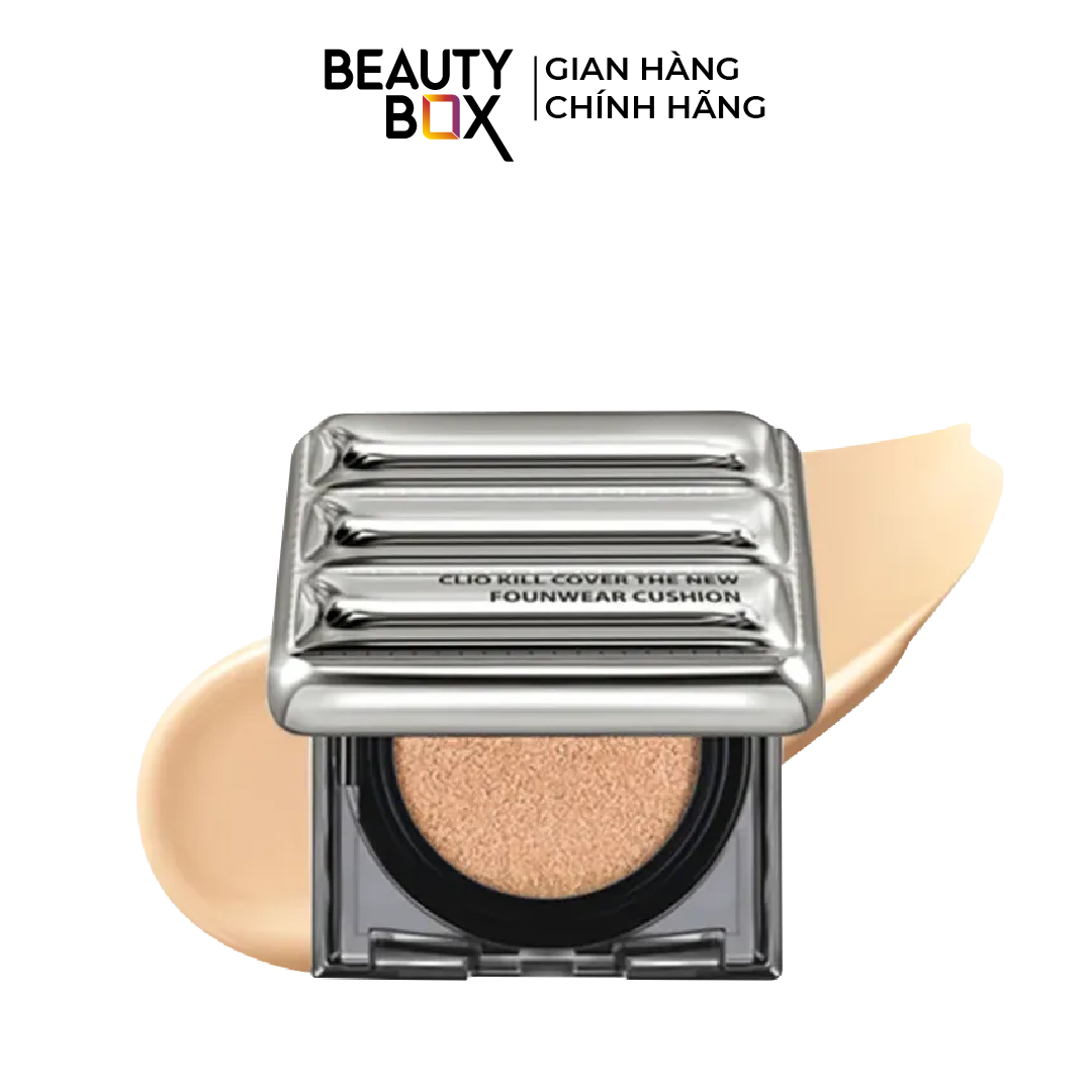 [Săn Sale]Phấn Nước Che Khuyết Điểm Hoàn Hảo Clio Kill Cover The New Founwear Cushion SPF50+ PA+++ (