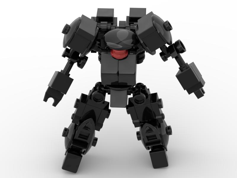 Đồ chơi lắp ráp Lego Moc Mech Azgad-X