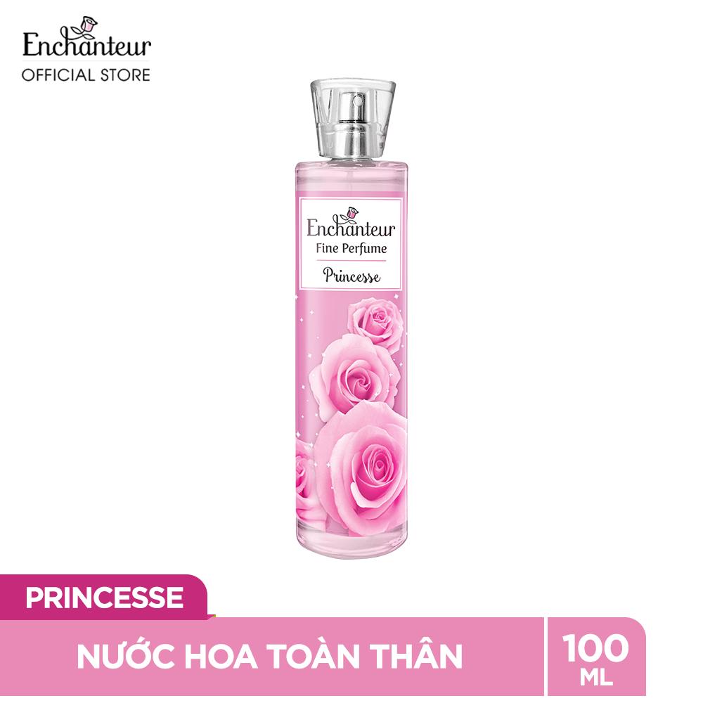 [Hcm]Nước Hoa Toàn Thân Enchanteur Hương Princess 100Ml