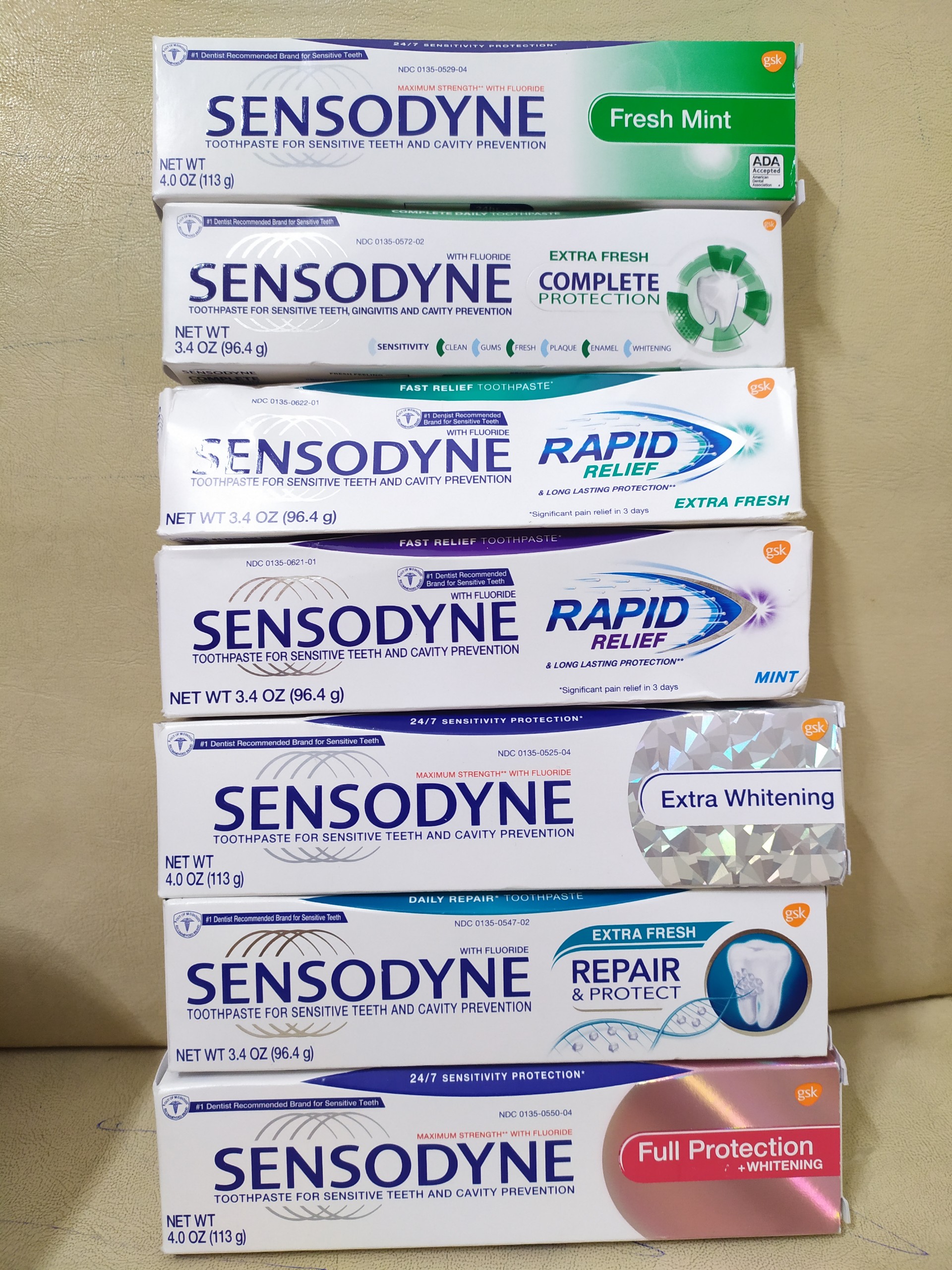 Kem Đánh Răng Sensodyne Mỹ