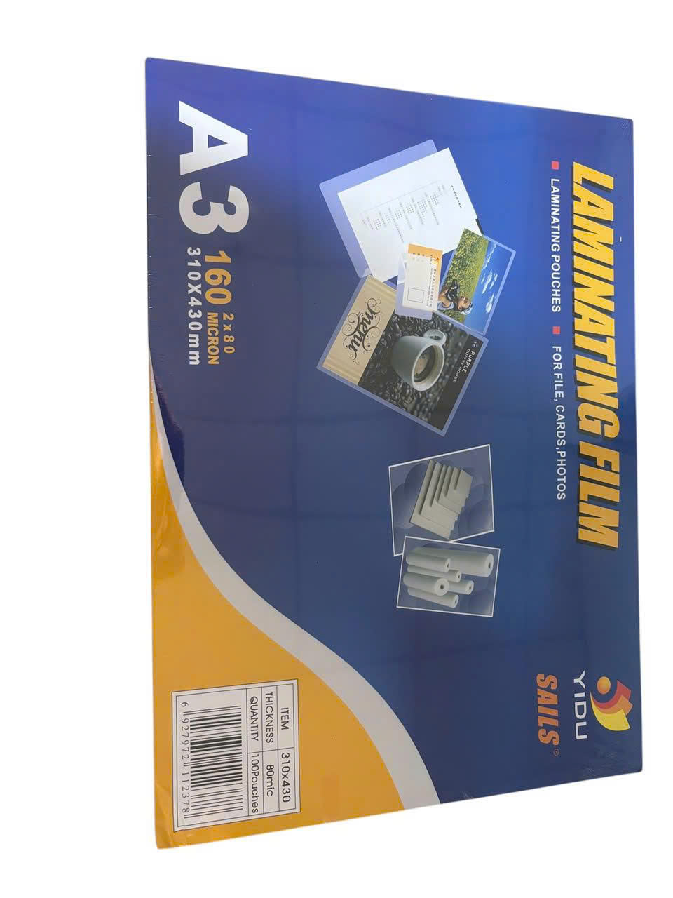 [Hàng Mới] 1 Xấp Màng Ép Plastic A5 Yidu 80 Mic ( Laminating Film)/ Ép Plastic A4 Yidu 80 Mic (Laminating Film) Xấp 100 Cái Giúp Lưu Trữ Bảo Vệ Hình Ảnh Giấy Tờ Của Bạn Không Bị Hư Hỏng