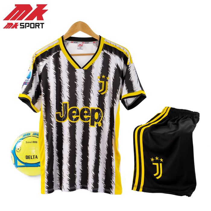 Bộ Quần áo bóng đá MK JUVENTUS 23 - 24 Bộ quần áo đá banh JUVENTUS CHẤT VẢI THUN LẠNH