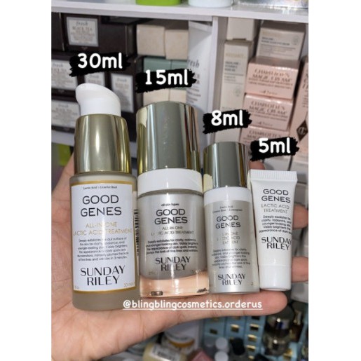 [Hcm]Serum Tẩy Tế Bào Chết Làm Sạch Lỗ Chân Lông Làm Sáng Mờ Thâm Giảm Nếp Nhăn Serum Sunday Riley Good Genes