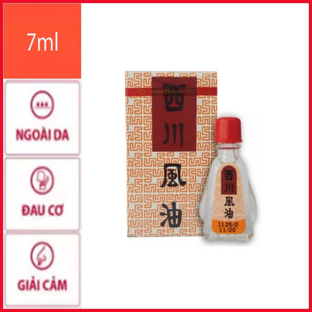 [Hcm][7Ml] Dầu Gió Thái Lan See Chuan Oil