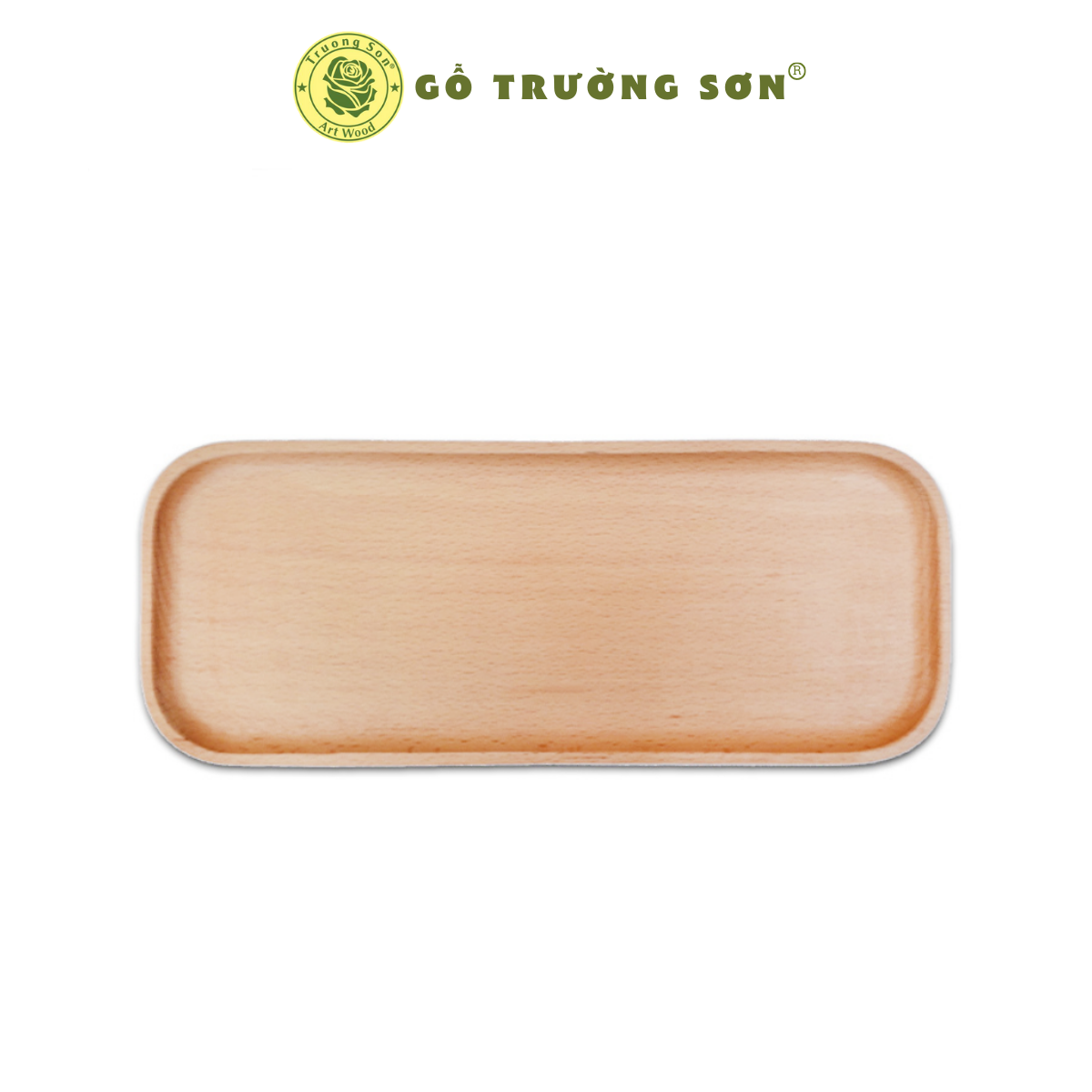 [HCM]Khay Gỗ Chữ Nhật Dài 30 Cm Rộng 12 Cm Trơn Không Tay Cầm TL70 - Đồ Gỗ Nhà Bếp Thương Hiệu Trườn