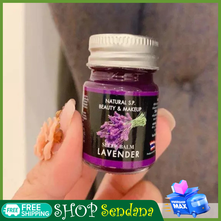 [Hcm]Dầu Cù Là Lavender Giúp Ngủ Ngon - Dầu Thoa Thái Lan Hương Thơm Dịu Nhẹ