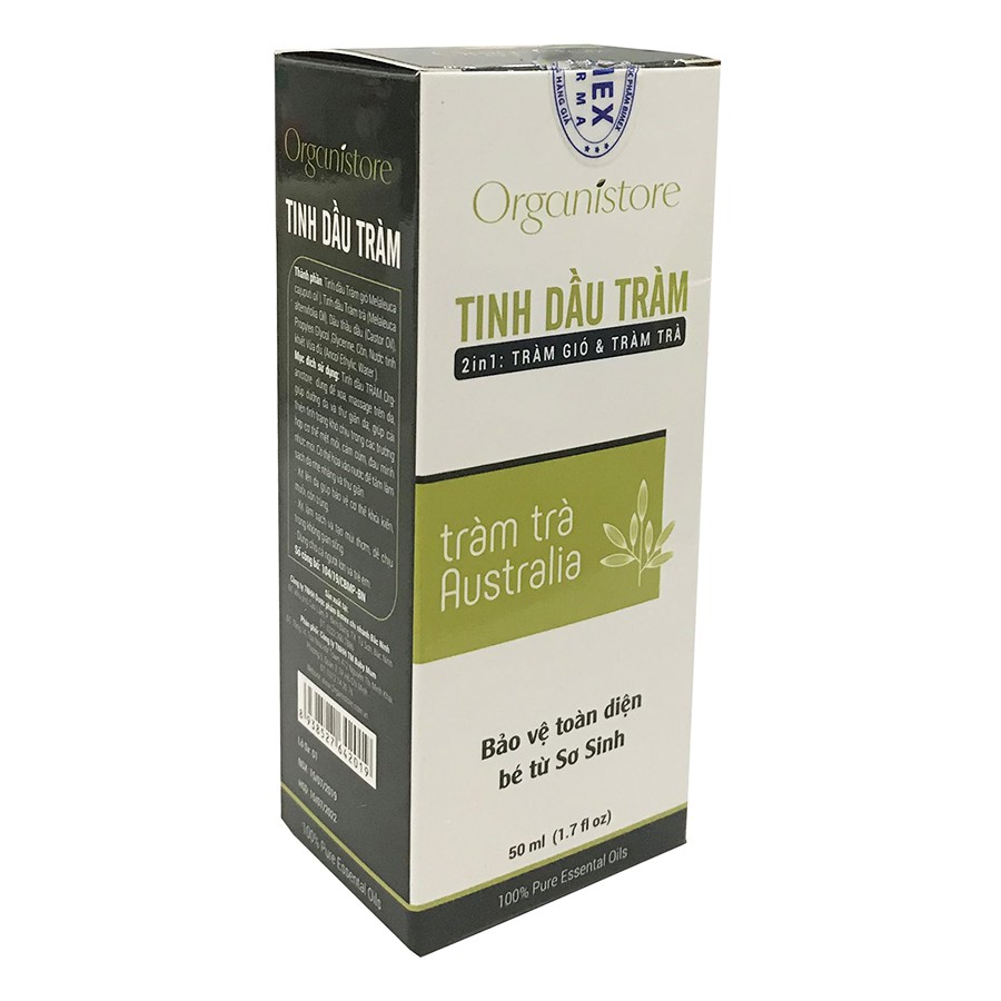 ✅ [CHÍNH HÃNG] TINH DẦU TRÀM ORGANISTORE (2 TRONG 1: TRÀM GIÓ & TRÀM TRÀ)