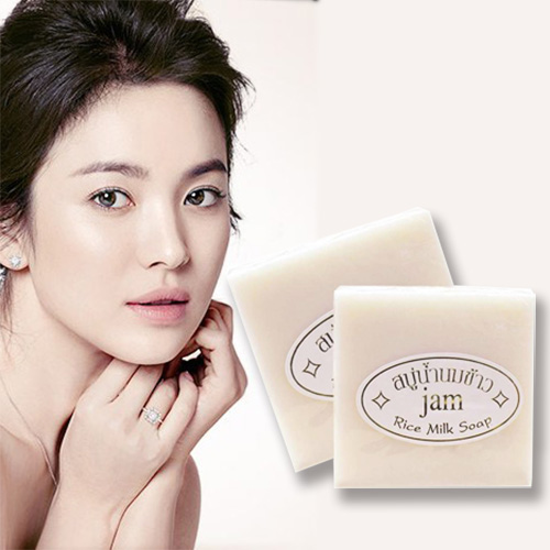 [ Trắng Da Và Thơm Lắm Luôn ] 01 Bánh Xà Phòng Cám Gạo Jam Thái (Date : 03/2023).