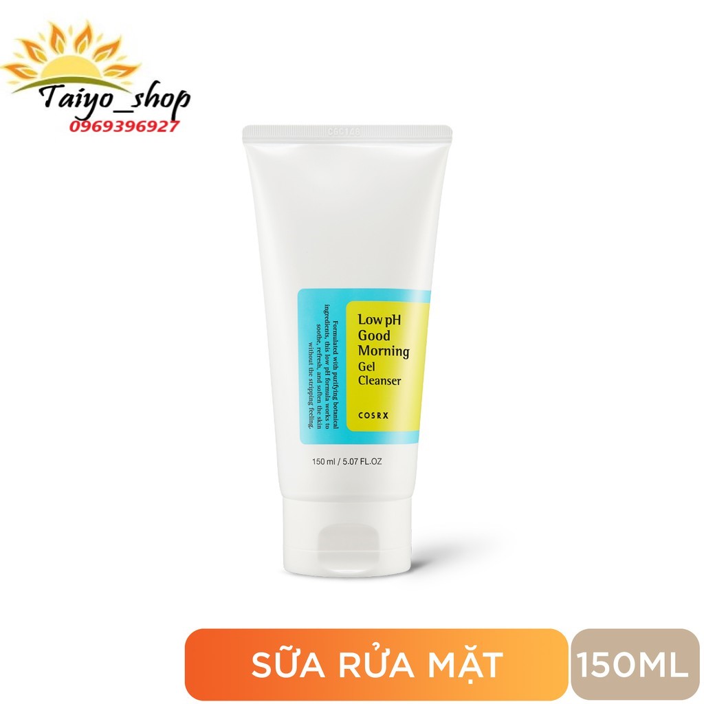 SỮA RỬA MẶT COSRX LOW PH GOOD MORNING GEL CLEANSER