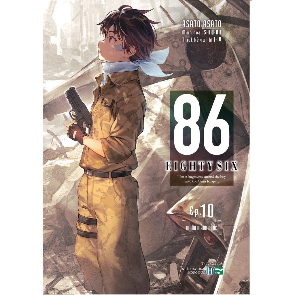 Sách 86 - Eighty Six - Lẻ tập 1 2 3 4 5 6 7 8 9 - Light Novel - IPM