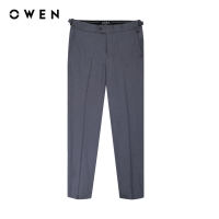 OWEN - Quần tây Tape Fit QT231754 màu Ghi chất liệu Nano