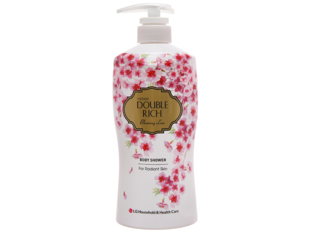 [Hcm]Sữa Tắm Hoa Anh Đào Double Rich Blooming Love 550G