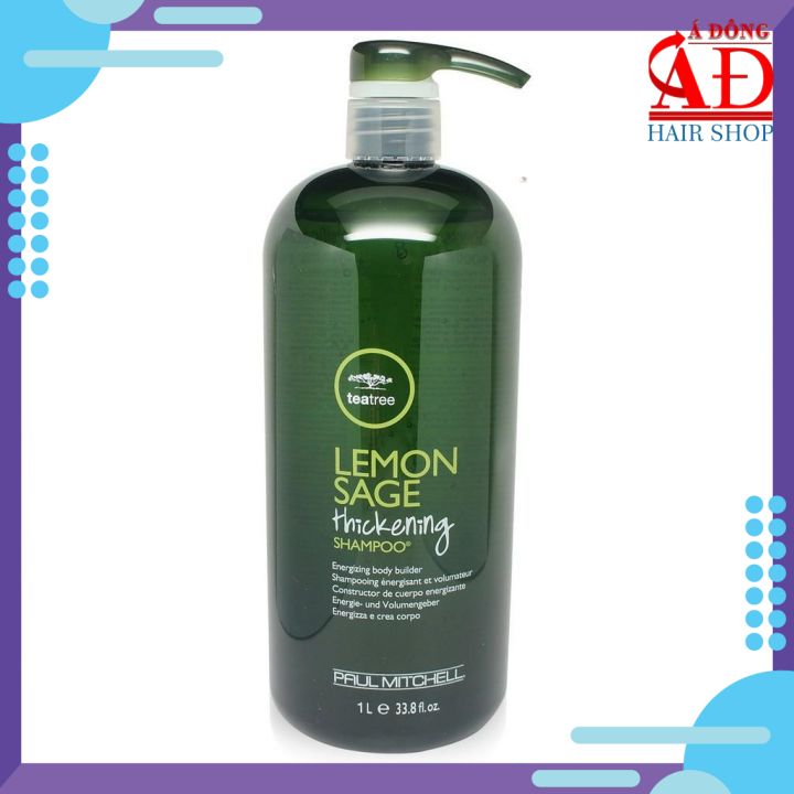 Dầu Gội Cân Bằng Dầu Paul Mitchell Tea Tree Lemon Sage Thickening Mỹ 1000Ml