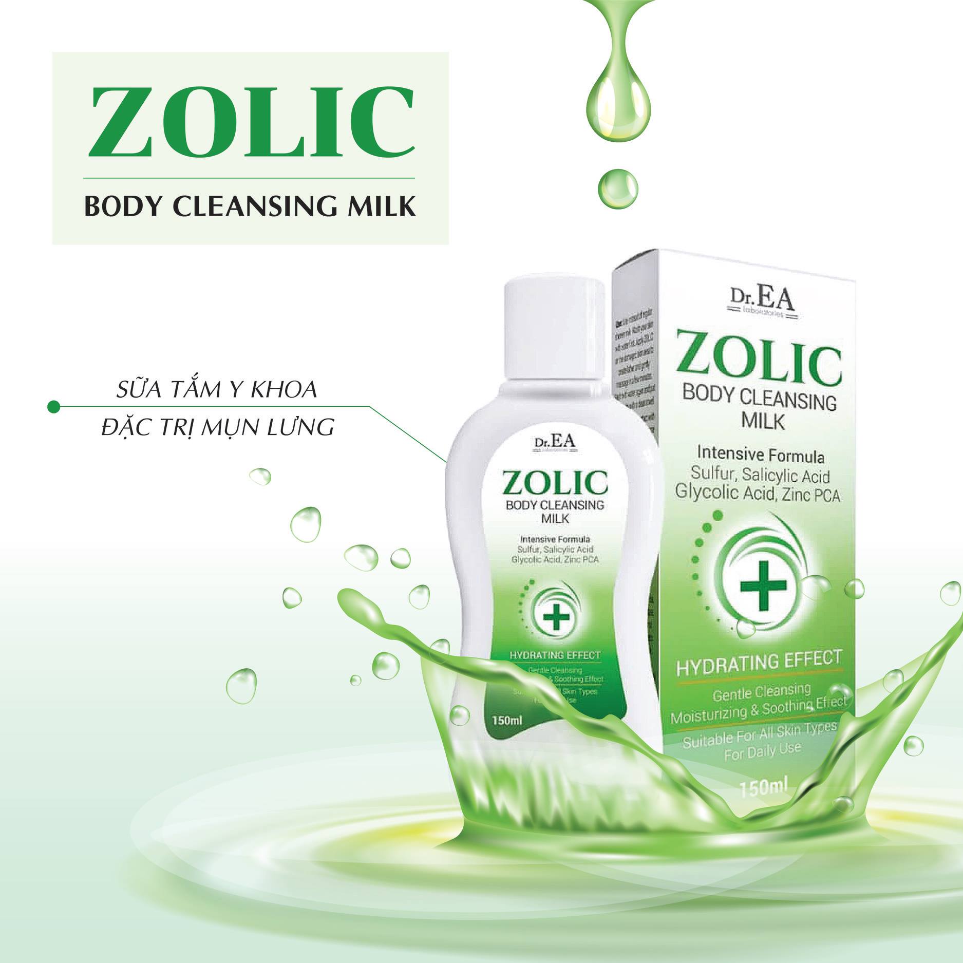 Sữa Tắm Zolic Body Dr.ae Chính Hãng 150Ml Dành Cho Mọi Loại Da