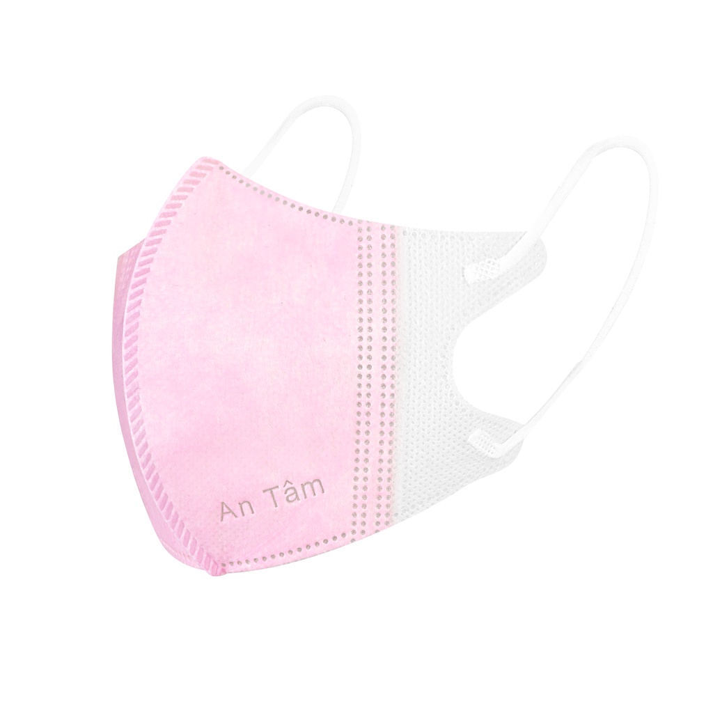 5D MASK KID - Set 100 cái - Khẩu trang y tế kháng khuẩn trẻ em chính hãng An Tâm bảo vệ tối ưu họa tiết dễ thương
