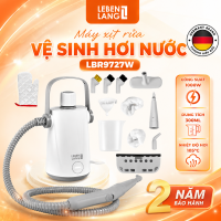 Máy vệ sinh hơi nước cầm tay đa năng LEBENLANG LBR9727 vệ sinh cửa sổ gương kính nội thất xe cộ công suất 1000W dung tích 300ml - hàng chính hãng
