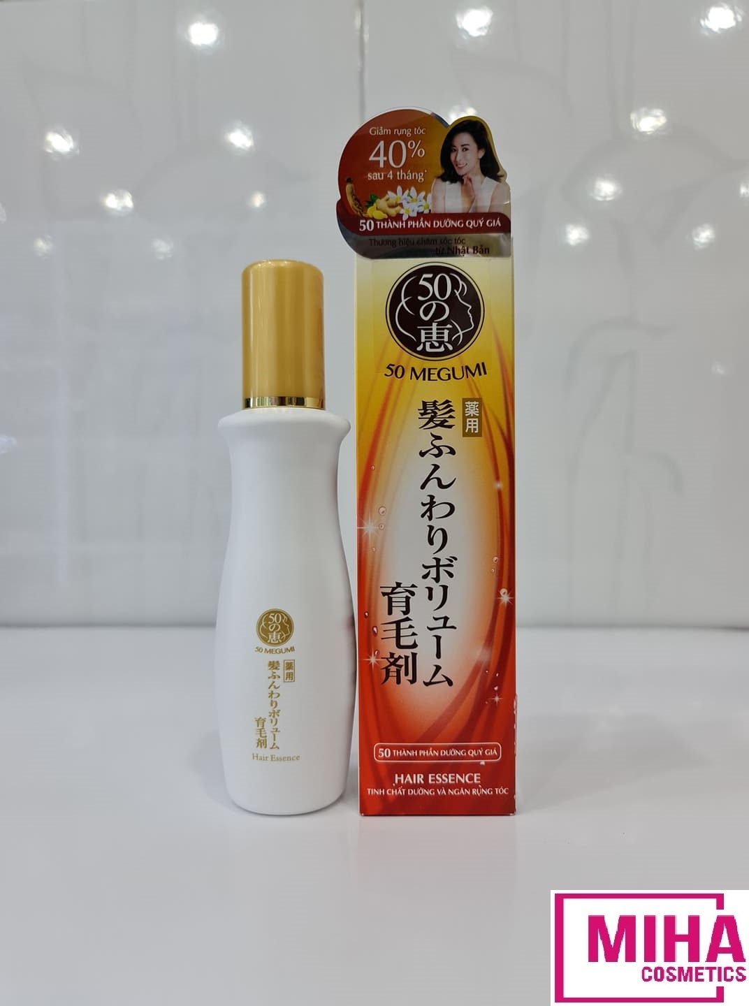 [Hcm]Tinh Chất Dưỡng Ngăn Rụng Tóc 50 Megumi Hair Essence 120Ml