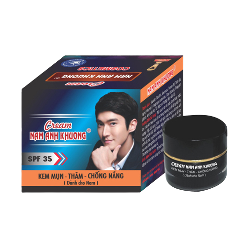 [Chỉ Bán Hàng Chính Hãng] Mỹ Phẩm Dành Cho Nam Nam Anh Khương - Kem Mụn - Thâm - Chống Nắng (18G)