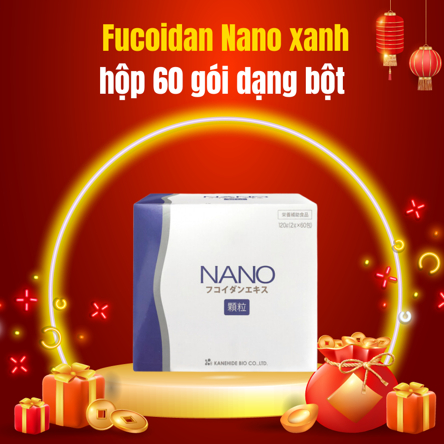 Viên uống Fucoidan Nano Extract Granul 60 Gói - Hàng nội địa Nhật date 3/2025