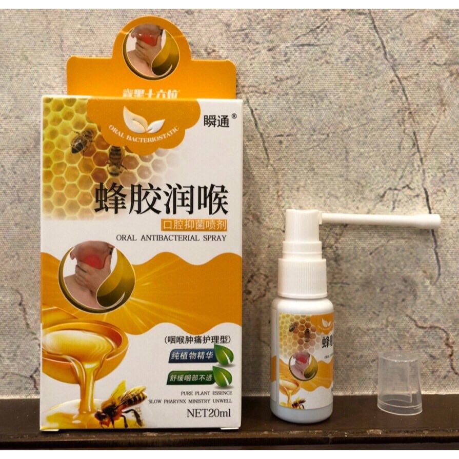 Lọ xịt ho Mật Ong thiên nhiên- Xịt Ho Mật Ong