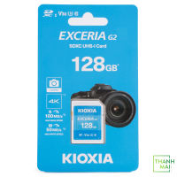 Thẻ nhớ SD Kioxia Exceria G2 CL10 UHS-I U3 V30 4K 128GB | LNEX2L128GG4