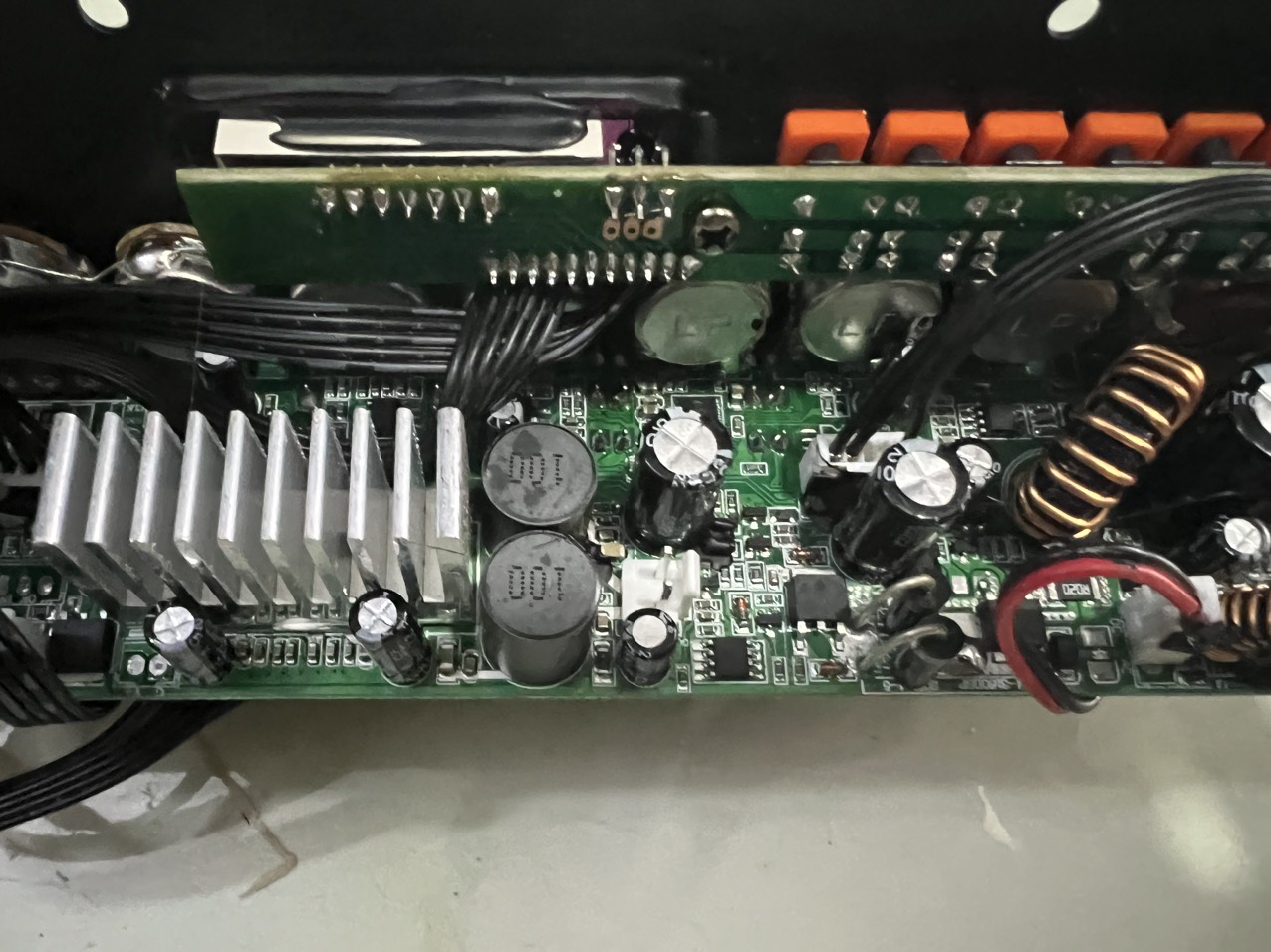Mạch loa kéo dòng xách tay 2 kênh dsp reverb