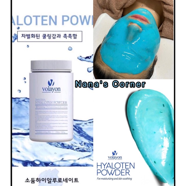 [HCM][Siêu Phẩm] Mặt Nạ Cấp Nước Hạ Nhiệt Dành Cho Mùa Hè Volayon Hyaloten Powder
