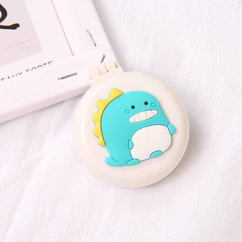 Bộ gương lược gấp mini cầm tay phong cách Hàn Quốc