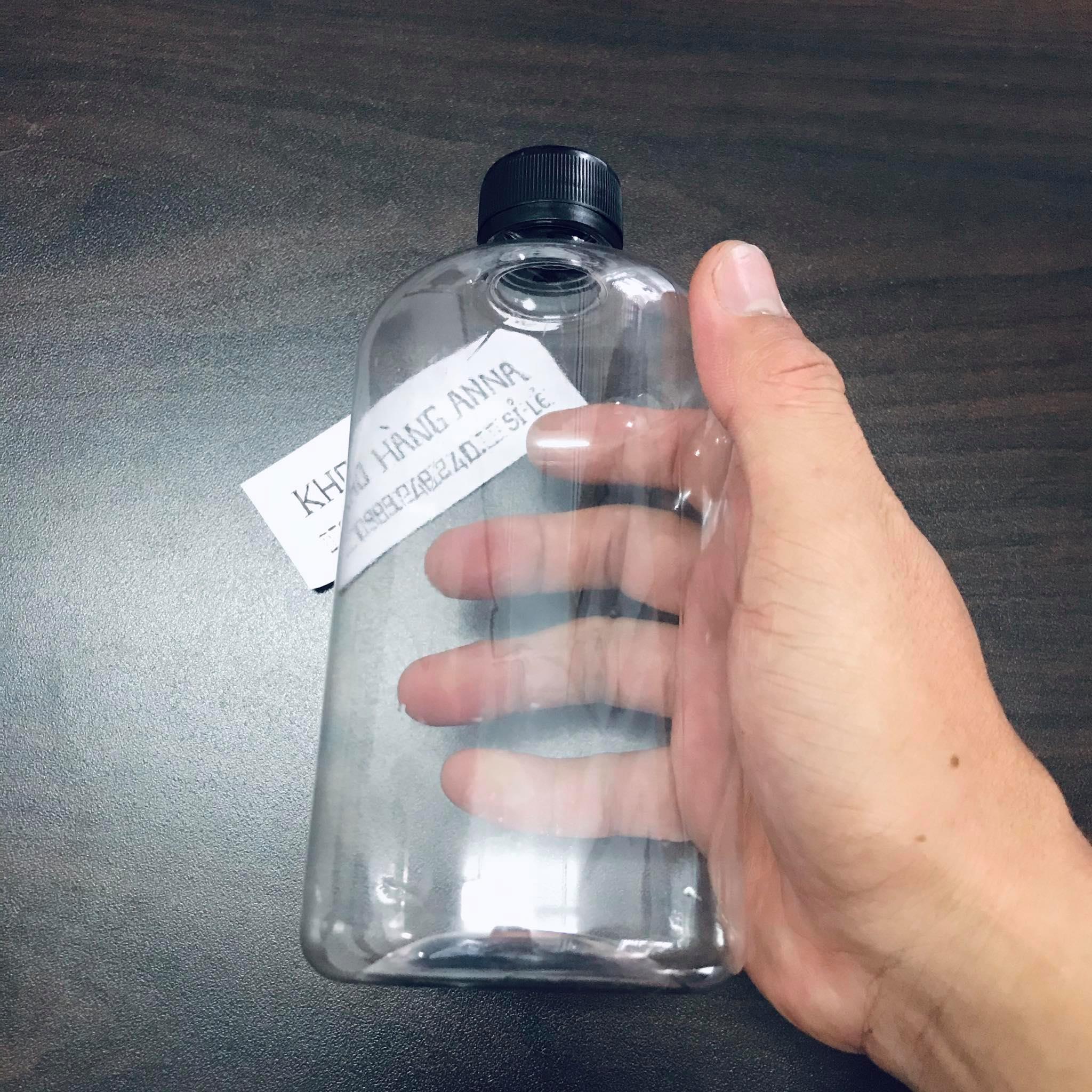CHAI NHỰA 500ML XỊT PHUN SƯƠNG / XỊT NHỎ GIỌT -  Chai pet nâu 500ml vòi nhấn nhỏ giọt /xịt sương - chai 500ml màu nâu vòi nhấn nhỏ giọt / bóp xịt sương - chiết mỹ phẩm