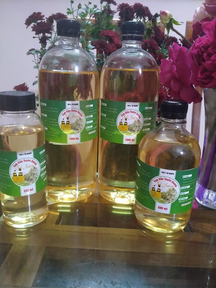 Tinh Dầu Xả Java Nguyên Chất 100% 330Ml Lh 0939.235.115