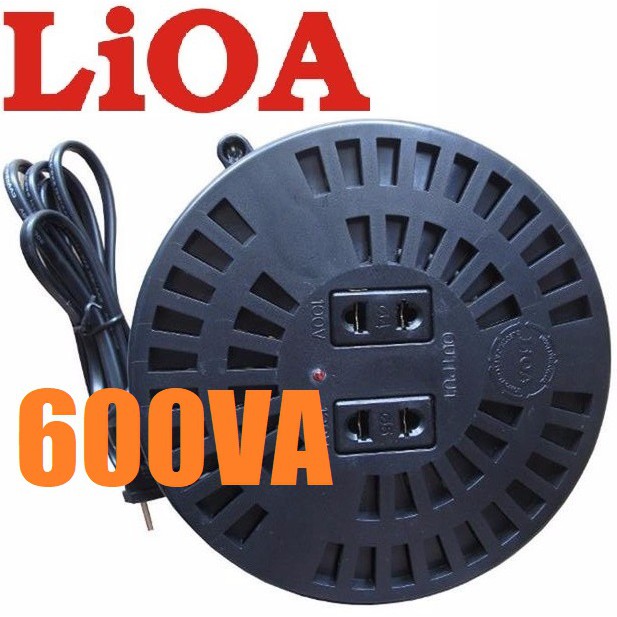Biến áp LIOA 600VA đổi nguồn 220V ra 100V-120V