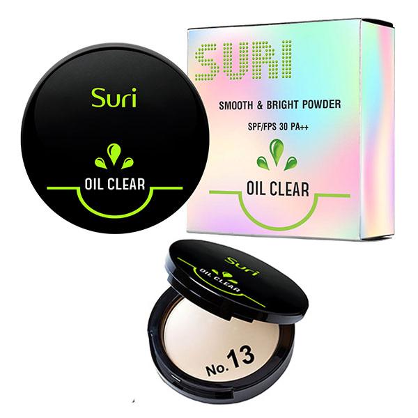 Phấn Nén Suri Oil Clear Smooth & Bright Powder Hàn Quốc 12g # No.13 Da sáng