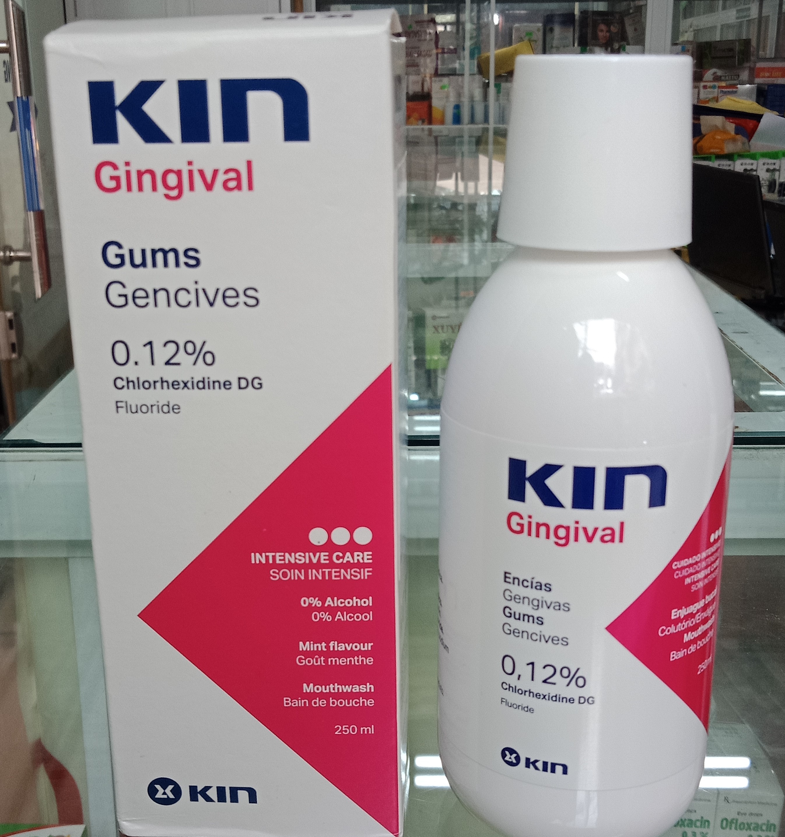 Nước Súc Miệng Kháng Khuẩn Kin ( Lọ 250Ml)