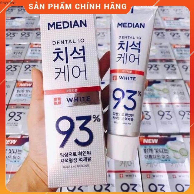 [Hcm]Kem Đánh Răng Median White 93% Hàn Quốc 120Gr - Hàng Xách Tay Nét Việt