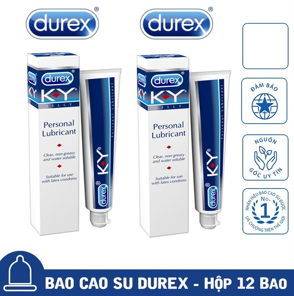 [Mua 1 Tặng 1] Gel Bôi Trơn Durex Ky 50G Che Tên Sản Phẩm