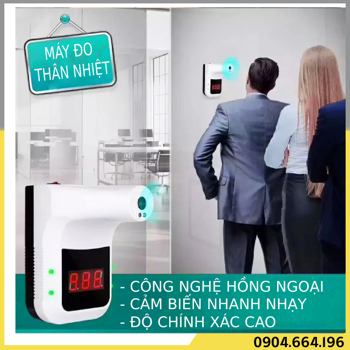 Máy Đo Thân Nhiệt Tự Động