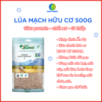 Lúa mạch hữu cơ Barley ( Pearled ) Just Organik White Ăn Kiêng Giảm Cân Xuất Sứ Ấn Độ 500gr
