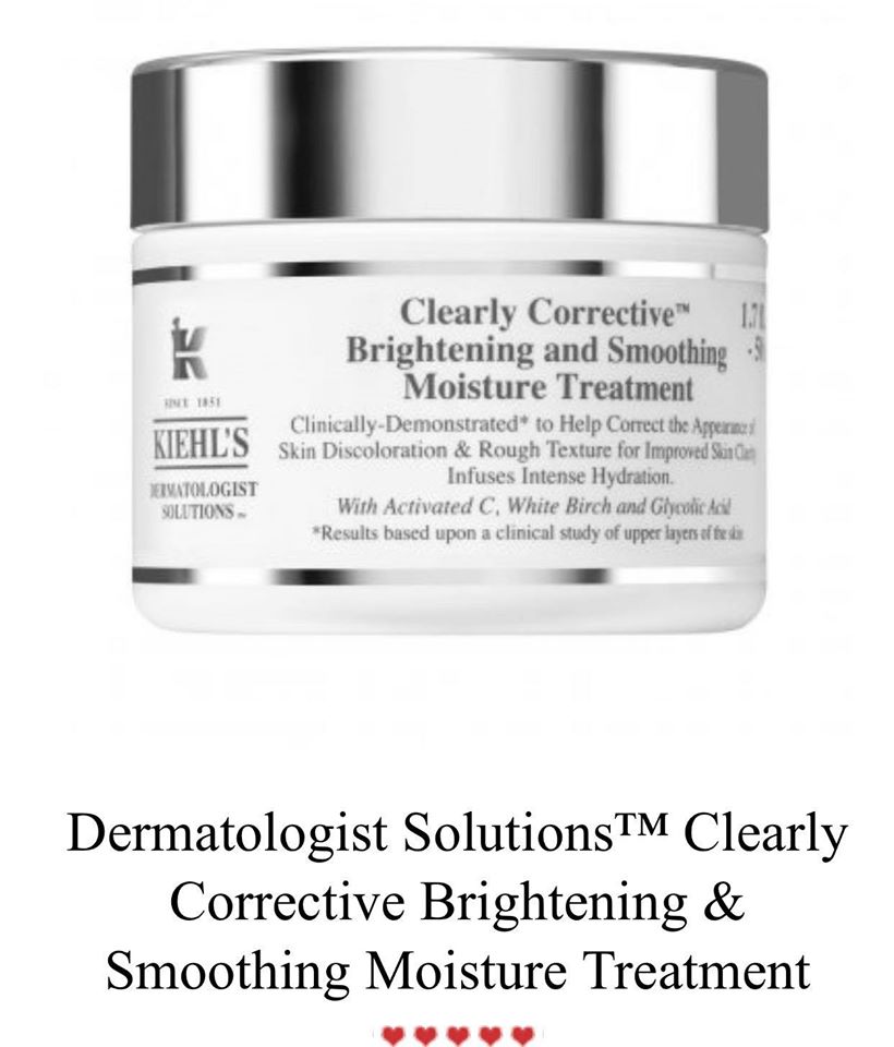 Kem Dưỡng Ẩm Kiehl’s Clearly Corrective Brightening & Smoothing Treatment (50Ml)