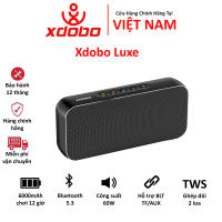 Loa bluetooth 5.3 Xdobo Luxe 60W chống nước IPX6 hỗ trợ nghe nhạc qua thẻ - Bảo hành chính hãng 12 tháng