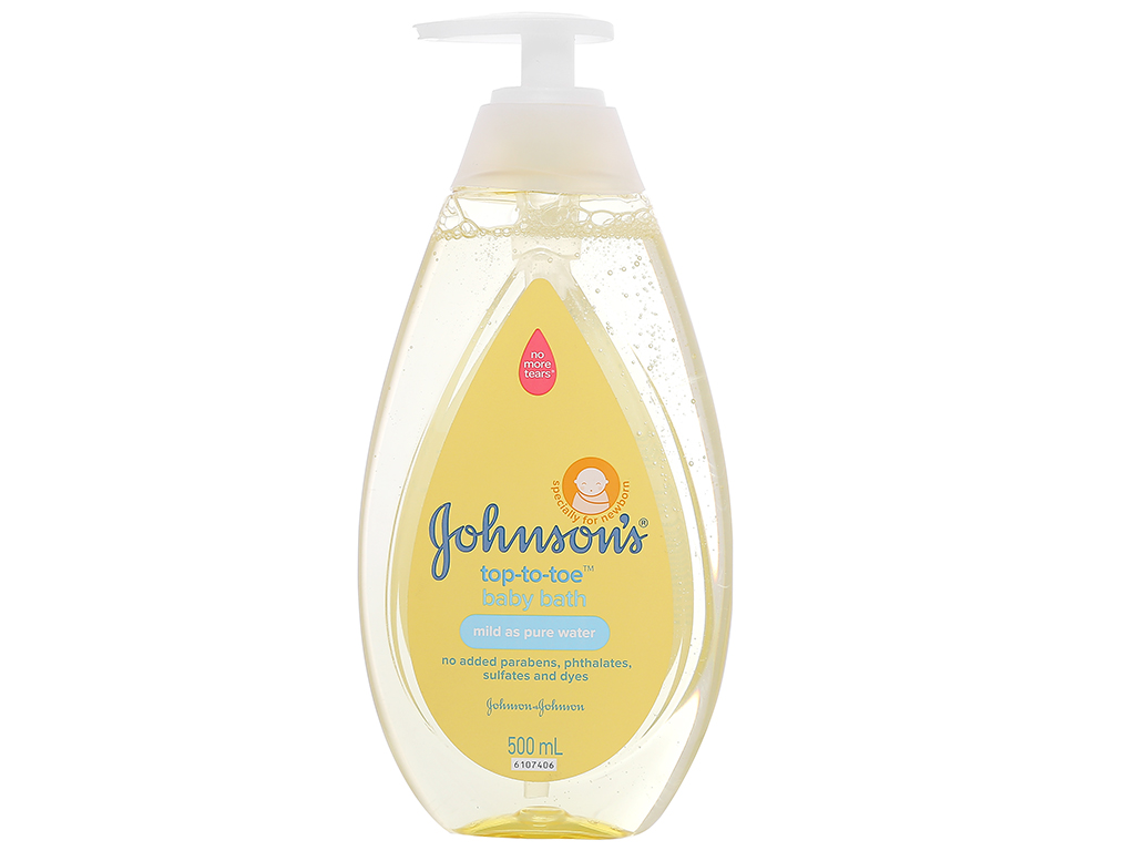 Sữa tắm gội toàn thân Johnson’s Baby 500ml