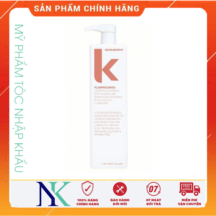 Dầu Gội Cho Tóc Dầu Ít Mỏng Rụng Plumping.wash 1000Ml