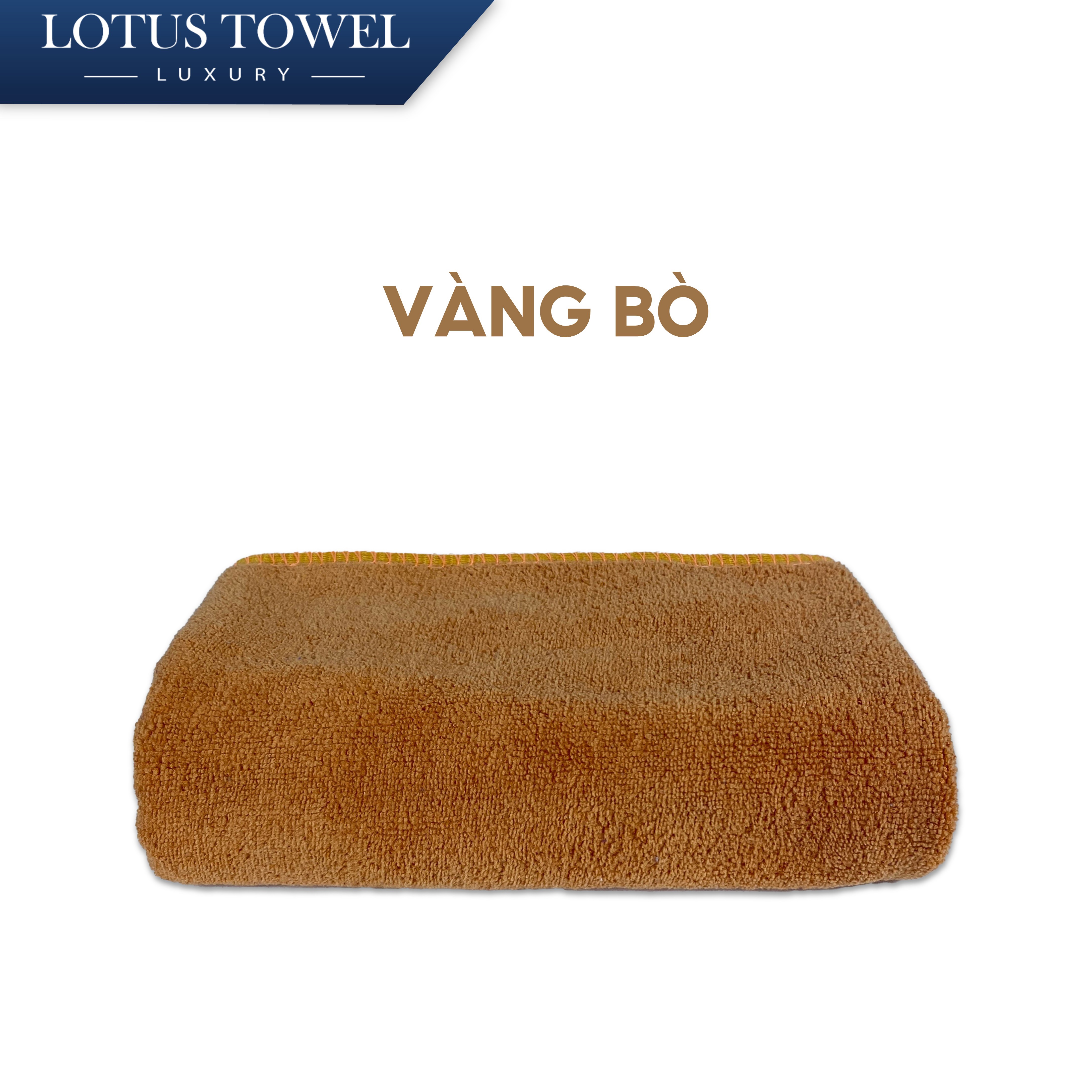 Khăn mặt SPA 30x50cm 100% MICROFIBER siêu mềm mịn thấm hút dày dặn - LOTUS