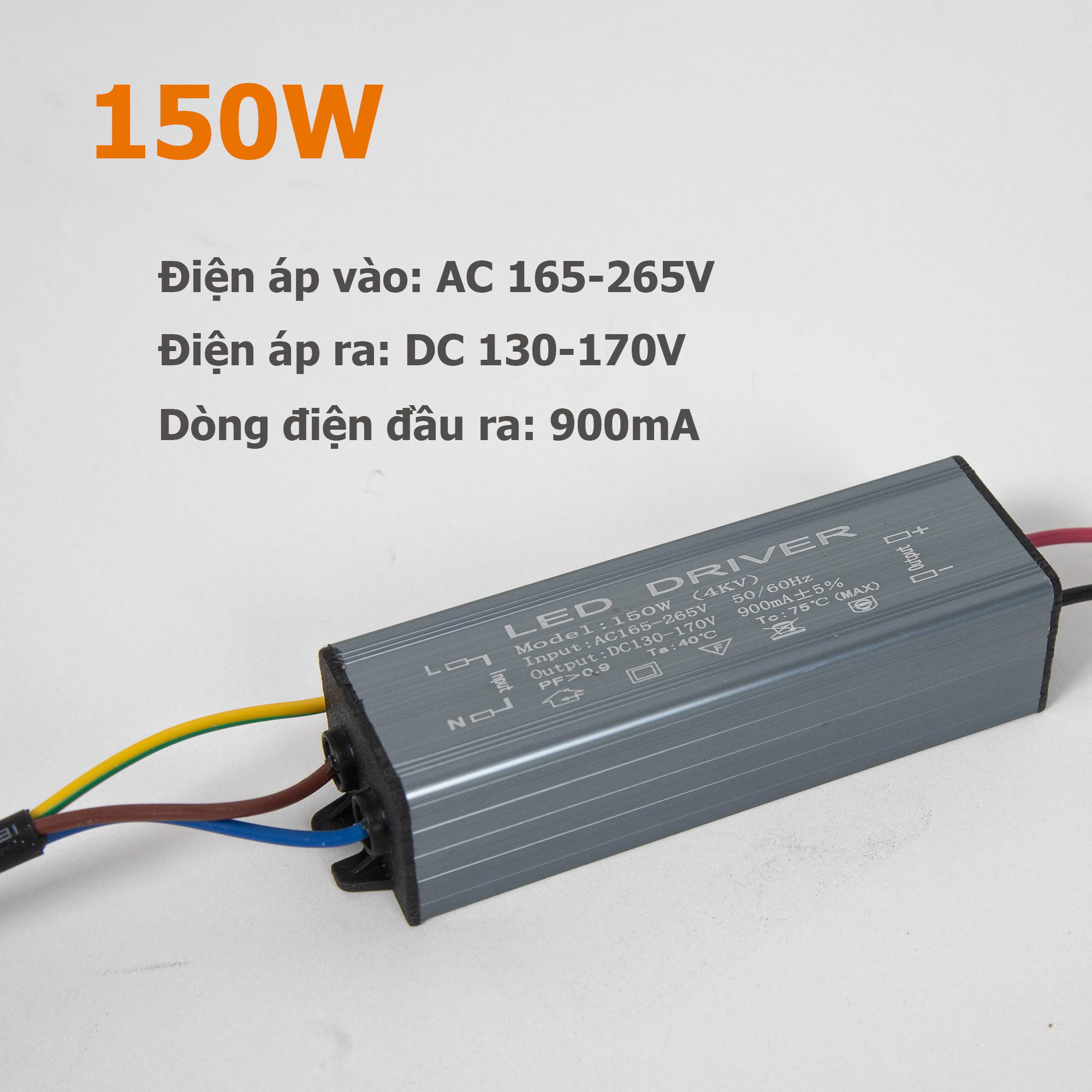 Nguồn đèn Led 50W LED Driver 50W 100W 150W 200W cao áp