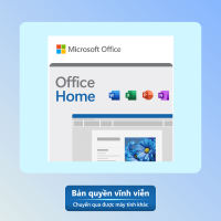 Phần mềm Office Home & Student 2024 |Dùng vĩnh viễn| Dành cho 1 người 1 thiết bị |Chuyển được máy tính khác