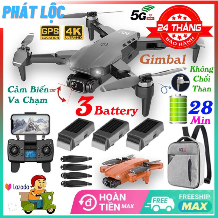 Flycam Điều Khiển Từ Xa Drone Mini S135 Pro Max - Play Camera Kép 8K Động Cơ Không Chổi Than Định vị