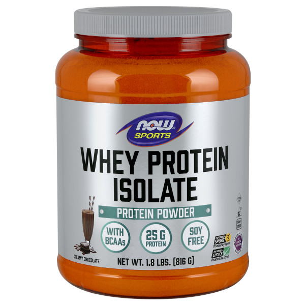 Whey Protein Isolate Creamy Chocolate Powder | Bổ sung 25g Đạm chất lượng cao có các axit amin chuỗi nhánh (BCAAs) có khả năng hấp thụ nhanh và dễ tiêu hóa dành cho người luyện tập thể thao (Vị Sô-cô-la - 816 gram)
