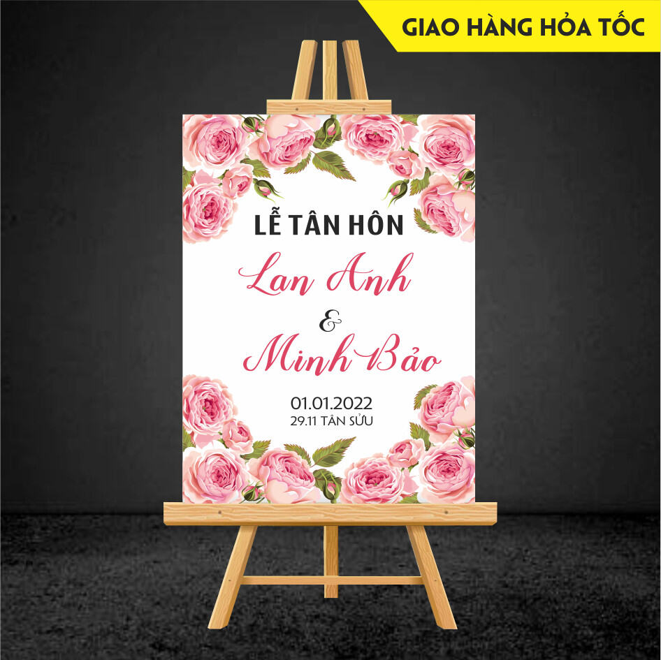 BẢNG CƯỚI LỄ VU QUY_LỄ THÀNH HÔN  TÊN CÔ DÂU CHÚ RỂ TRANG TRÍ ĐÁM CƯỚI