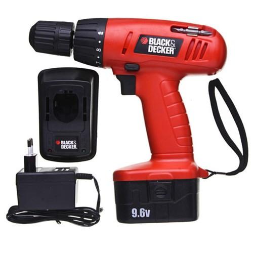 Máy khoan dùng pin Black & Decker CD961 - 9.6V, NiCd, 1Ah, 5.7Nm, 24cm